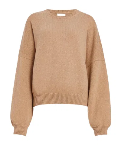 Khaite Margaux Sweater In Nude