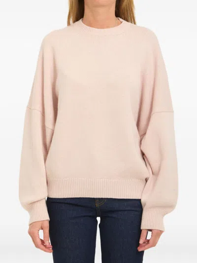 Khaite Margaux Sweater In Pink