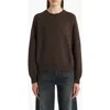 Khaite Marguax Cashmere Sweater In Brown