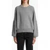 Khaite Marguax Cashmere Sweater In Fog