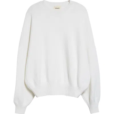Khaite Marguax Cashmere Sweater In Glaze