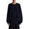 Khaite Marguax Cashmere Sweater In Midnight Navy