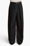 Khaite Marine Pants Black In Black