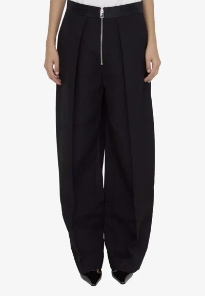 Khaite Marine Tailored Pants In Black