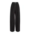 Khaite Marine Pants Black In Black