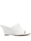Khaite 75 The Marion Mules - Women's - Calf Leather In 白色