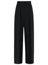 Khaite Satin Maris Tailored Trousers