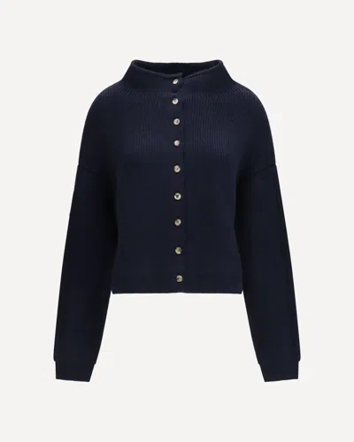 Khaite Marjorie Cardigan In Blue