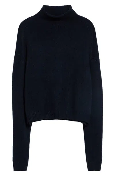 Khaite Marke Cashmere Sweater In Deep Navy