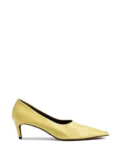 Khaite Marlene Pumps In Yellow