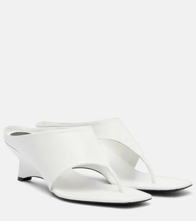 KHAITE MARLOW 55 LEATHER MULES
