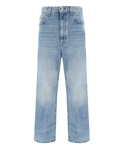 Khaite Martin Jeans In Lightblue