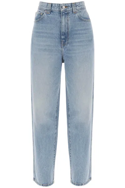 Khaite Martin Light Blue Jeans In Brown