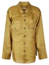 Khaite Matteo Shirt In Yellow