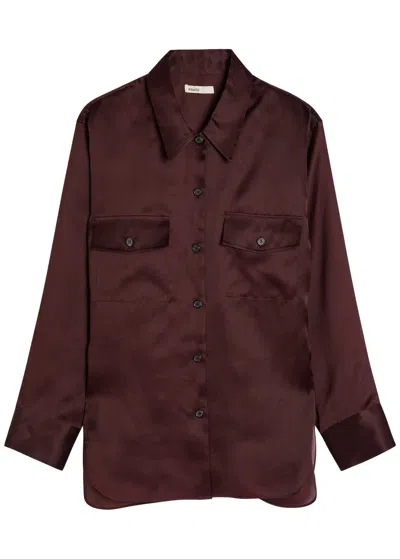 KHAITE KHAITE MATTEO SILK-ORGANZA SHIRT