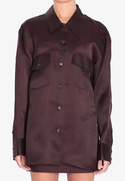 KHAITE MATTEO SILK SHIRT