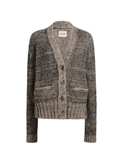 Khaite Maura Cardigan In Neutral