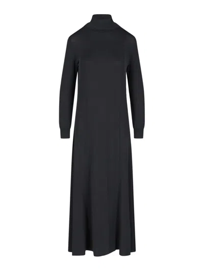 Khaite The Clete Maxi Dress In Black