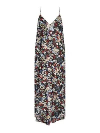 Khaite Maxi Dress In Multi