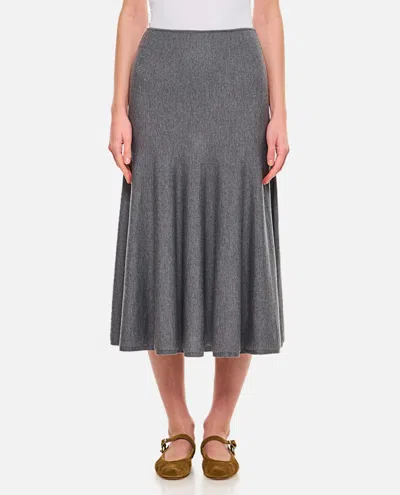 KHAITE MAYU FULL MIDI SKIRT