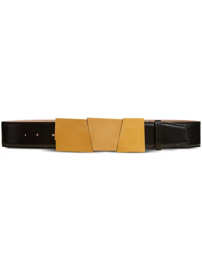 Khaite Medium Axel Belt In Black