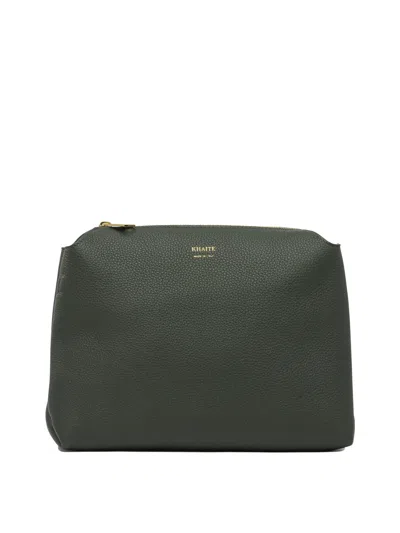 Khaite Medium Lina Cross Body Bag In Black