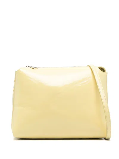 Khaite Medium Lina Crossbody Bag In Yellow