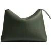 Khaite Lina Medium Zip Leather Crossbody Bag