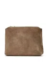 Khaite Medium Lina Suede Crossbody Bag