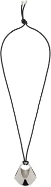 Khaite Medium Lotus Pendant In Black