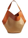 Khaite Medium Lotus Tote Bag In Neutrals