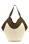 Khaite Lotus Cream Blend Tela Bag
