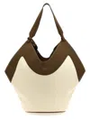 Khaite Medium Lotus Tote Bag In Neutral