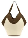 Khaite Medium Lotus Tote Bag In Neutral