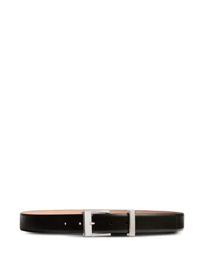 Khaite Medium Manhattan Belt In Black