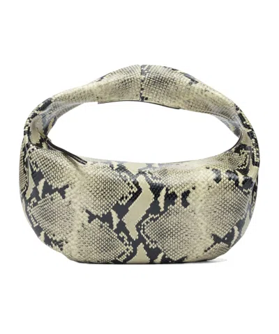 Khaite Medium Olivia Embossed Tote Bag In Brown