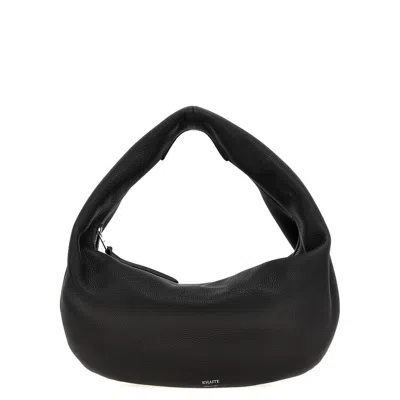 Khaite Medium Olivia Hobo Shoulder Bag In Black