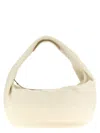 Khaite Medium Olivia Hobo Shoulder Bags White