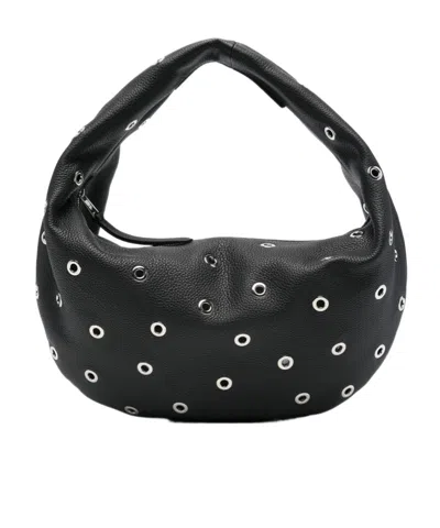 KHAITE KHAITE MEDIUM OLIVIA EYELET DETAILED HOBO BAG