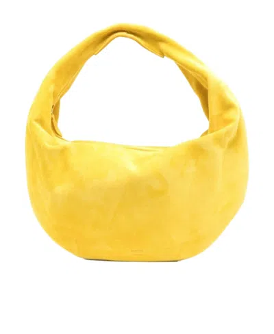 Khaite Medium Olivia Shoulder Bag In Yellow