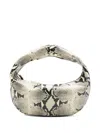 Khaite Medium Olivia Snake-print Tote Bag In Multi