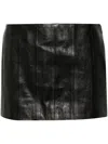 Khaite Meelar Mini Skirt In Black