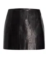 Khaite Meelar Mini Skirt In Black