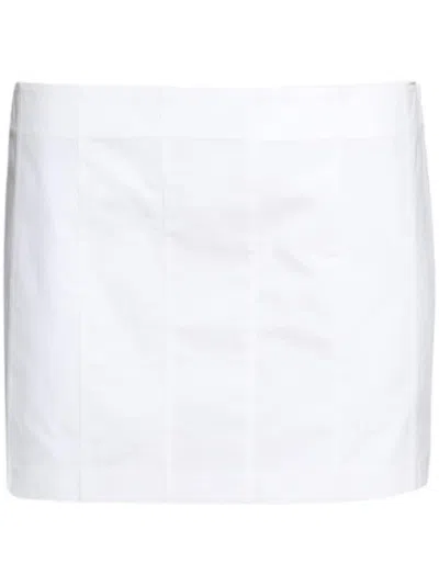Khaite Meelar Skirt In White