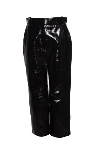 Khaite , Melie Pants In Patent Leather In Black
