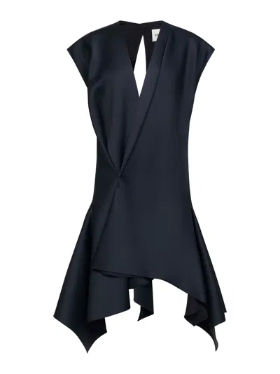 Khaite Merith Mini Dress In Black