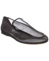 Khaite Black Alessia Loafers In Black