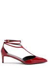 Khaite 45mm Mia Pumps In Red
