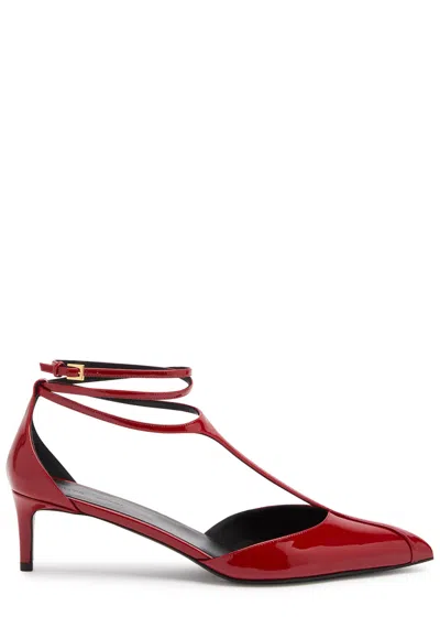 KHAITE KHAITE MIA 45 PATENT LEATHER PUMPS