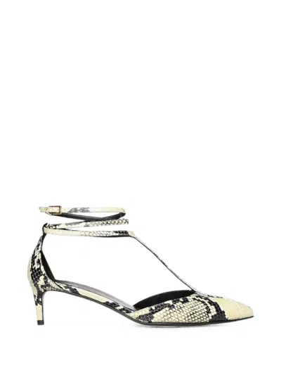 Khaite Mia Heeled Pumps In Animal Print